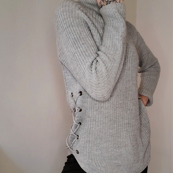 Tricot gris souris - Picture 3 of 5